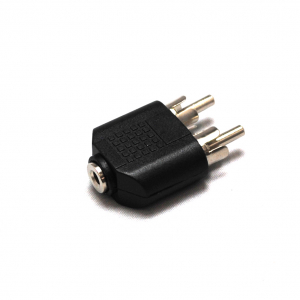 Audio Adapter 3.5mm jack female Stereo to 2x RCA male