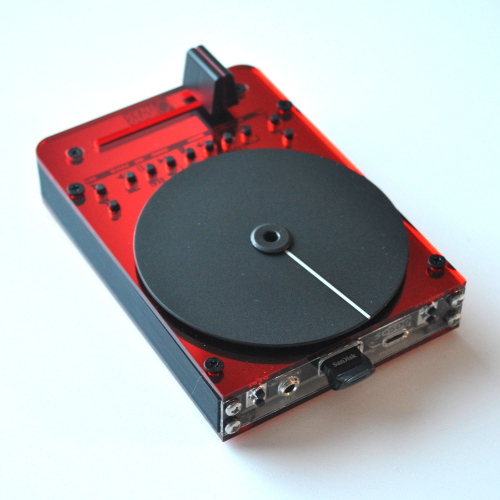 SC500 Digital Scratch Instrument Mirror Red