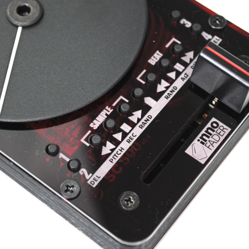 SC500 Digital Scratch Instrument Translucent Red