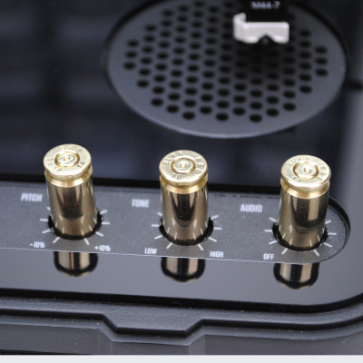 3 knobs from real 9mm sleeves