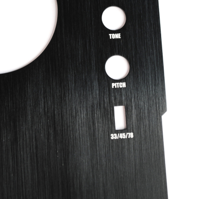 InnoFader & Effect Mod ready Faceplate for Numark PT01 Scratch