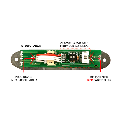 Reloop SPiN Volume Control Board
