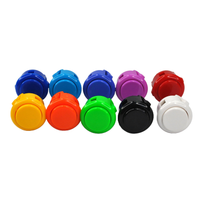 24mm SANWA Colored Arcade Push Button