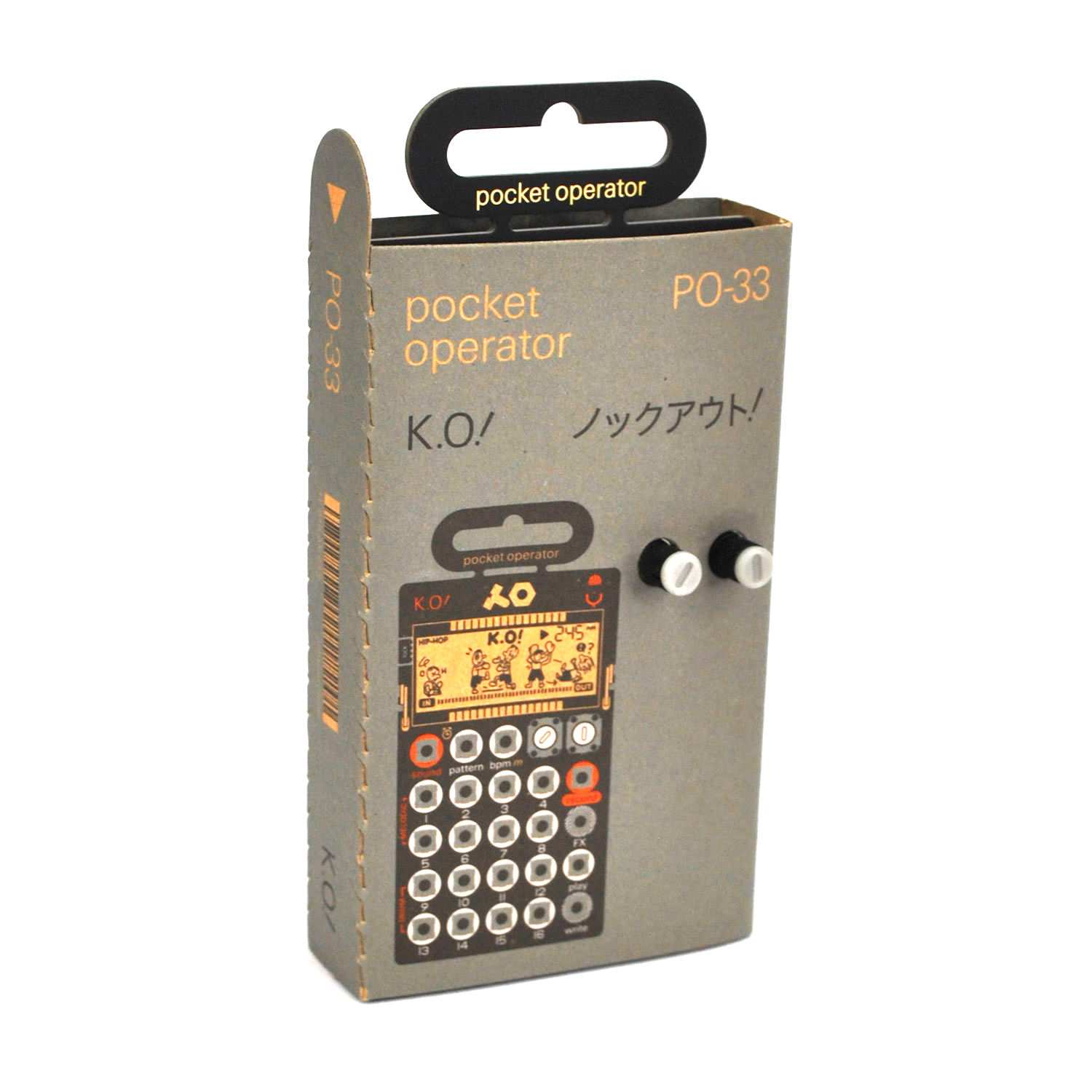 PO-33 K.O! Pocket Operator KO ノックアウト-